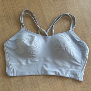 Lululemon Athletica Light Gray Sports Bra